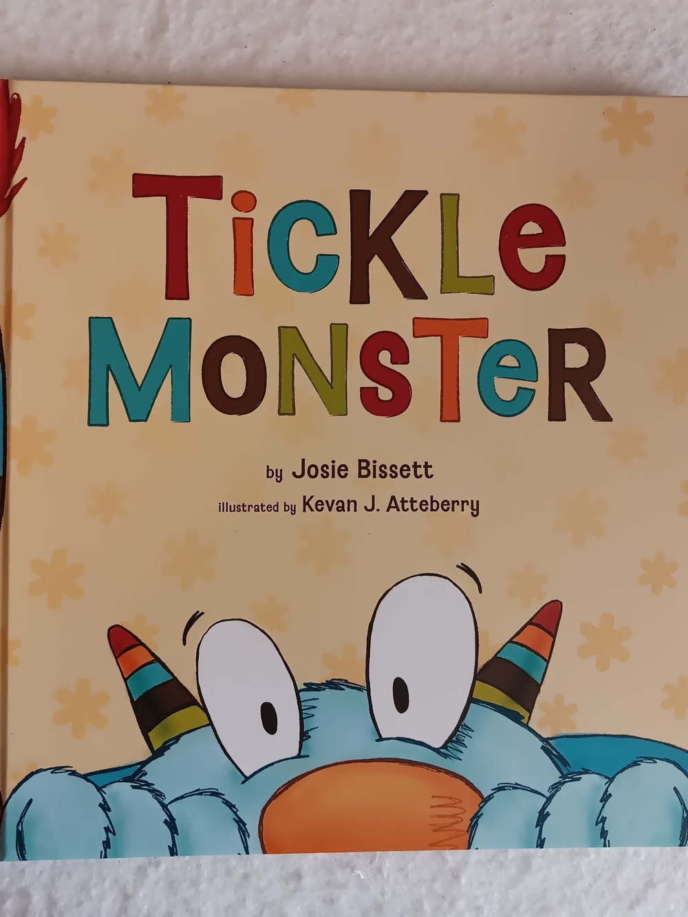Tickle Monster Kids Book - Blue